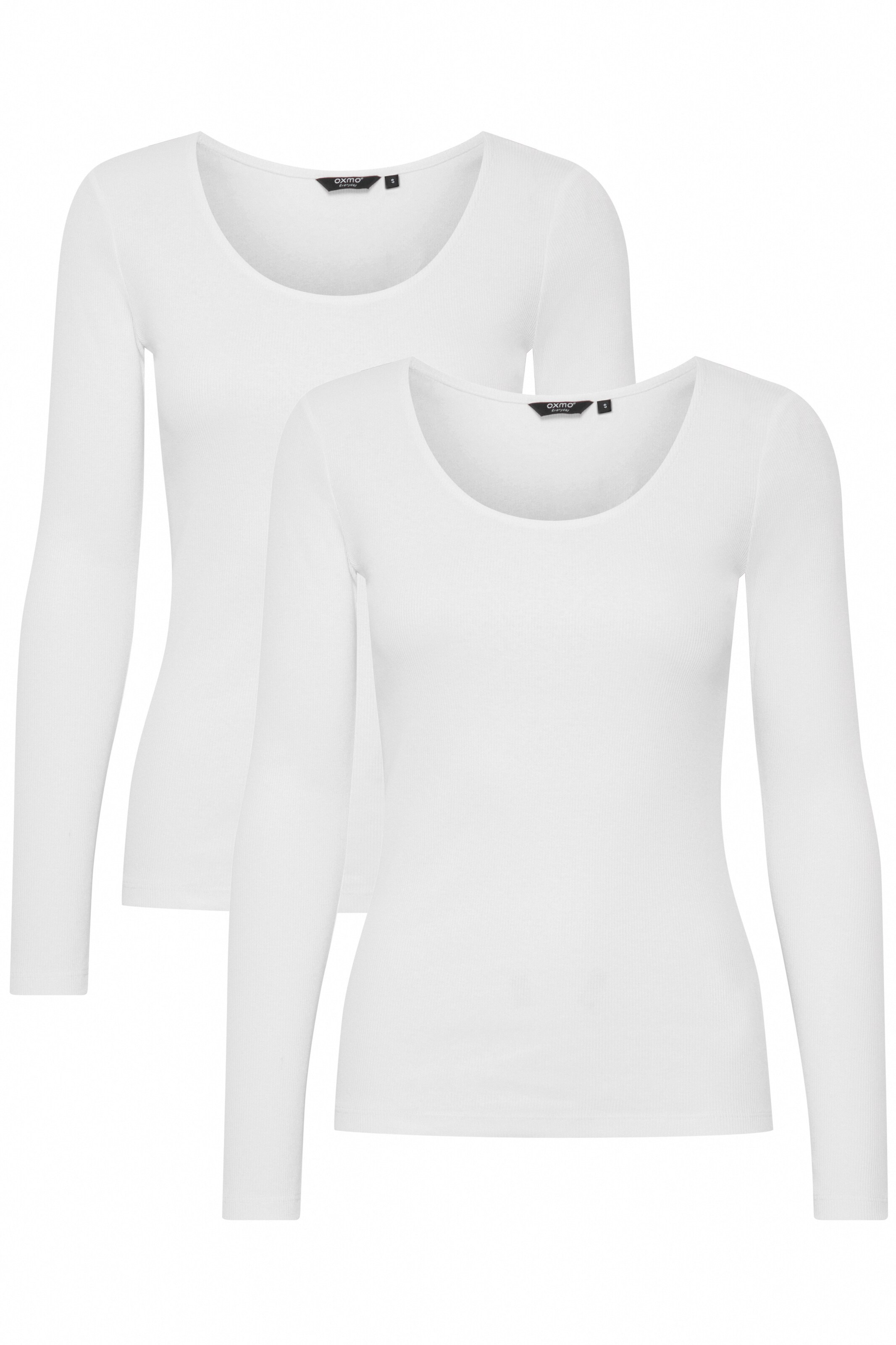 Oxmo Shirt ' Iskat ' in Weiß: Vorderseite