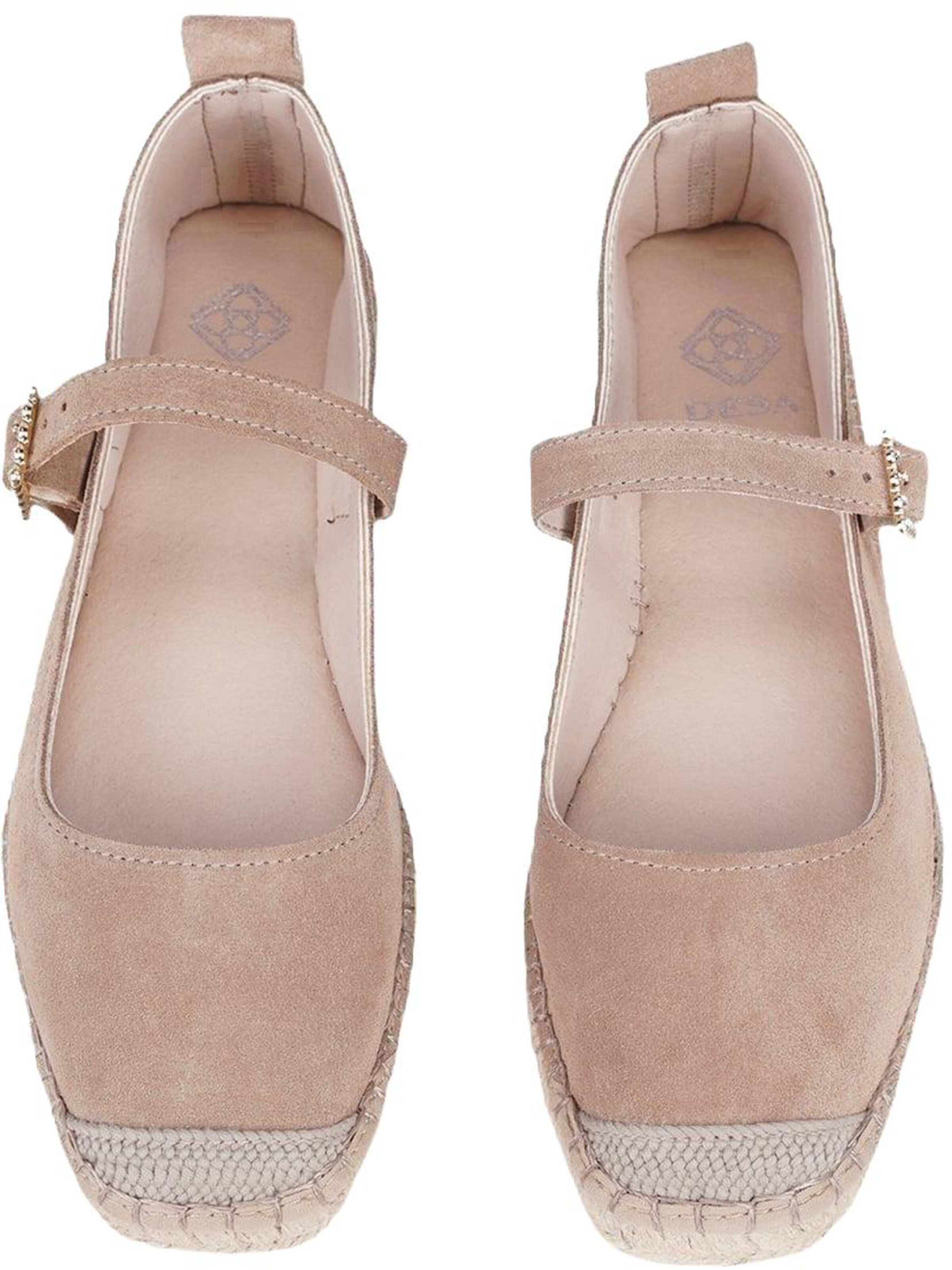 Desa - Zapatillas 'Slipper' en beige