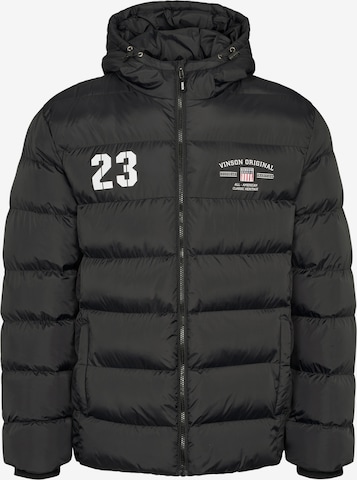 Veste d’hiver 'Vance' VINSON en noir : devant