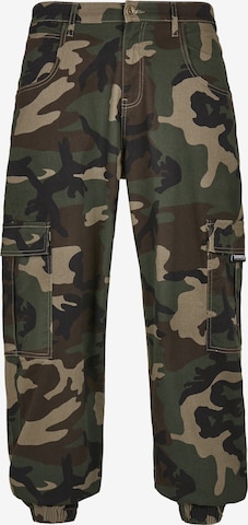 SOUTHPOLE Tapered Cargobroek in Bruin: voorkant