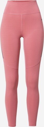 ADIDAS PERFORMANCE Skinny Sportovní kalhoty 'Dailyrun' – pink: přední strana