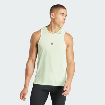 ADIDAS PERFORMANCE Functioneel shirt in Groen: voorkant