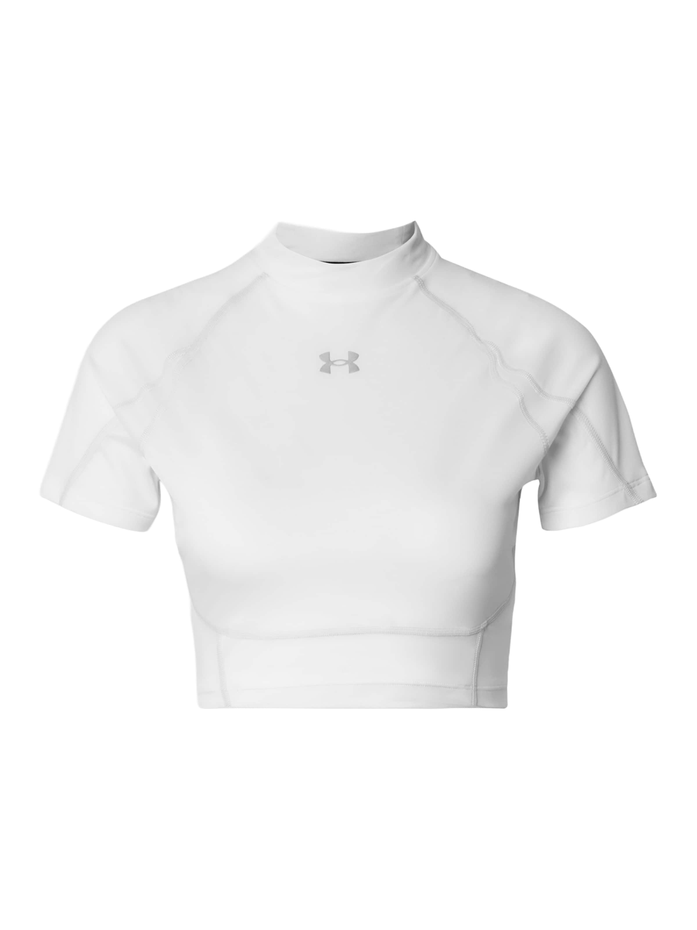 T-shirt fonctionnel 'Elite' UNDER ARMOUR en blanc : devant