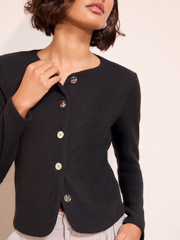 Friends Like These Gebreid vest in Zwart