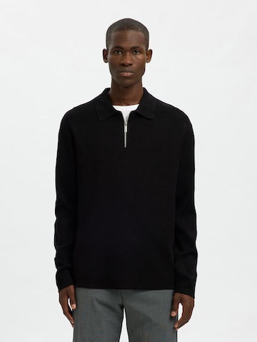 Pullover 'SLHTELLER' di SELECTED in nero: frontale