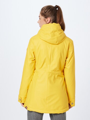 Parka mi-saison 'MONADIS' Ragwear en jaune