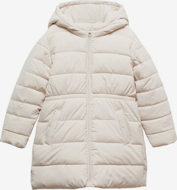 MANGO KIDS Winterjas 'Alilong' in Beige: voorkant