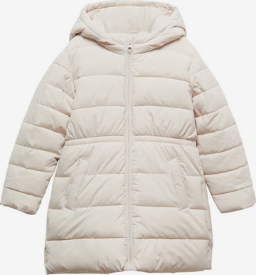 MANGO KIDS Winter Jacket 'Alilong' in Beige: front