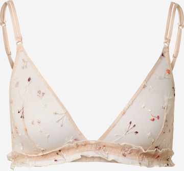 Triangolo Reggiseno 'REVE' di ETAM in beige: frontale