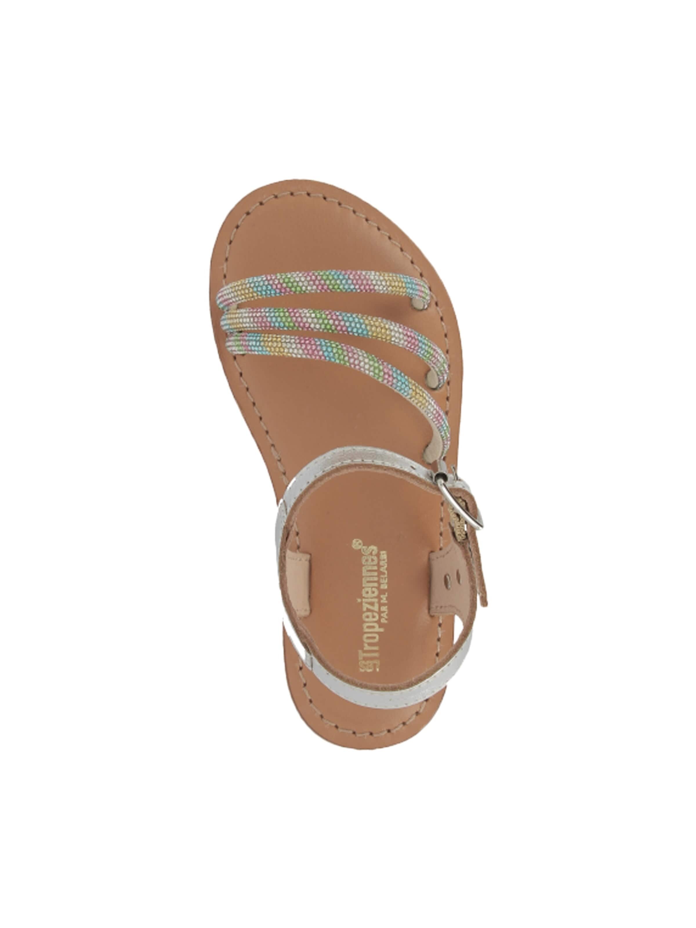 Sandales 'Ledersandalen für Kinder von Belarbi Bibigirl' Les Tropéziennes en argent