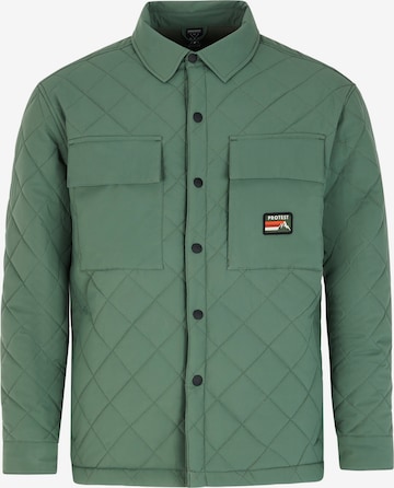 PROTEST Winterjacke 'PRTDRYDEN' in Grün: Vorderseite