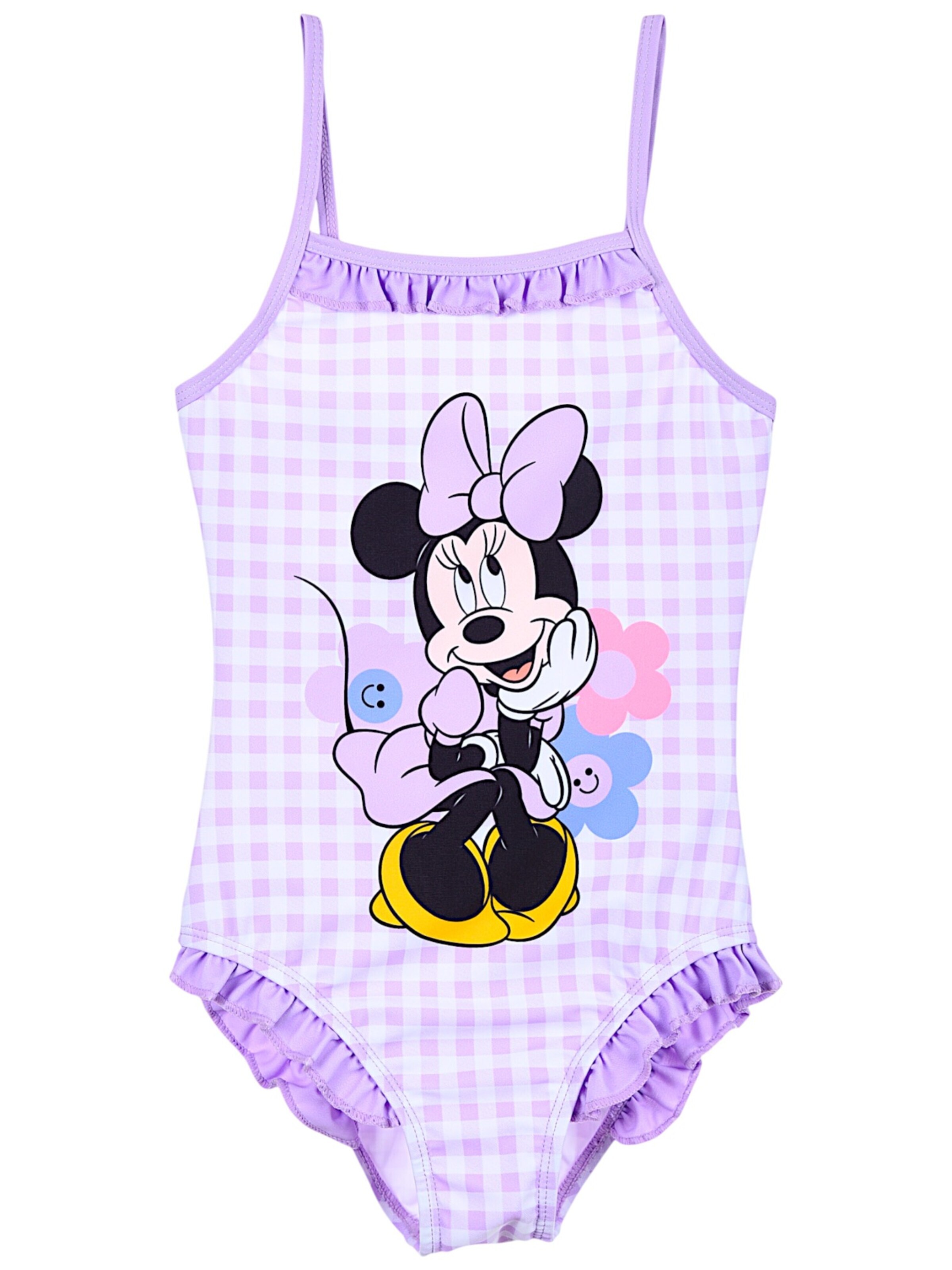 Disney Minnie Mouse Badeanzug 'Minnie Mouse'‌‌‌‌‌‌‌‌ in Lila: Vorderseite