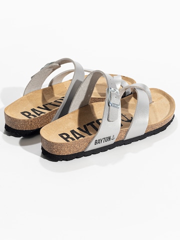 Bayton T-bar sandals 'Diane' in Silver