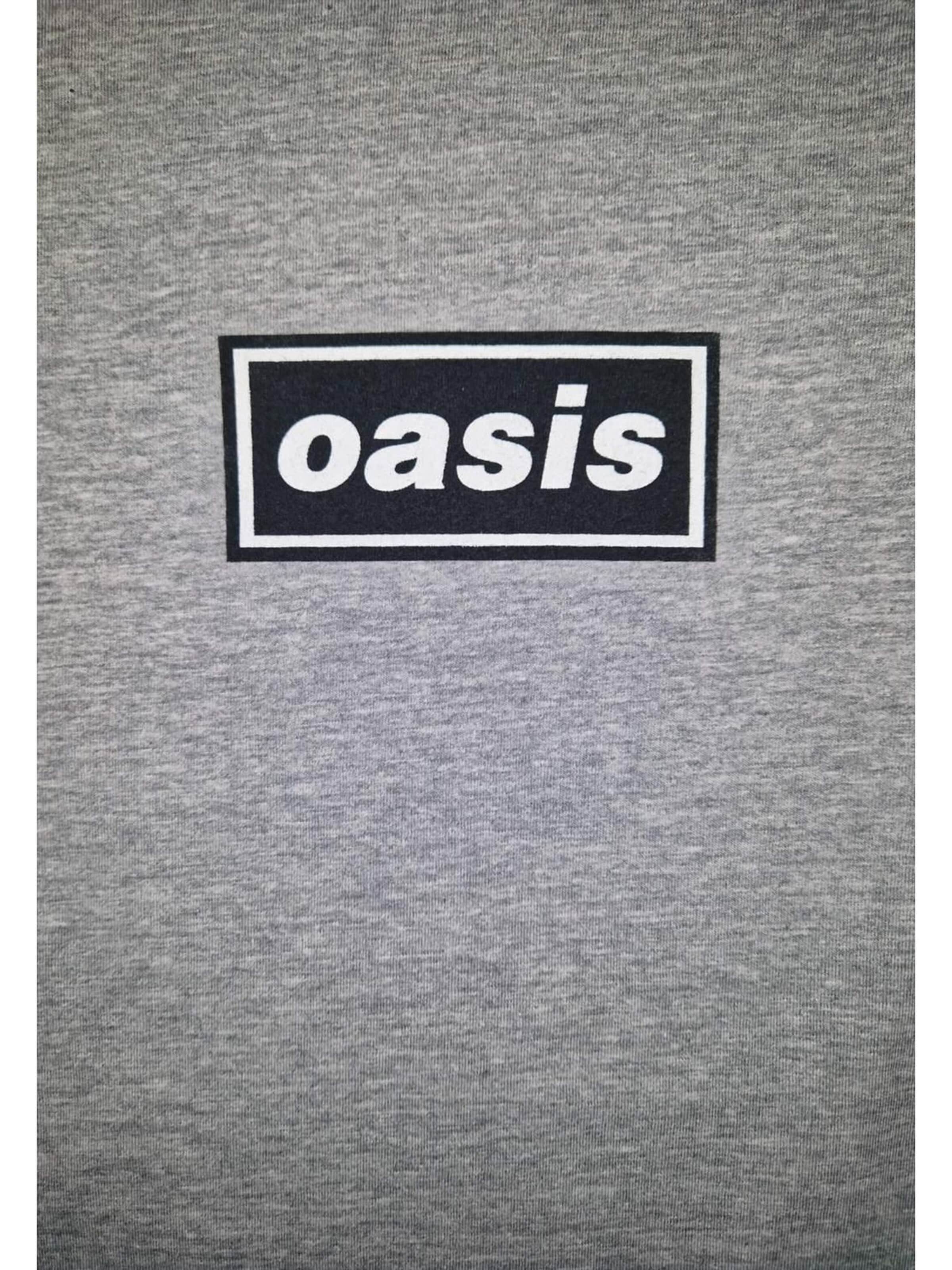 Oasis Shirt 'Oasis- Definitely MaybePromo T-Shirt'‌‌‌‌‌‌‌ in Grau