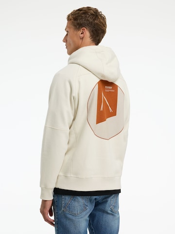 CHASIN' Sweatshirt 'Knox Hood' in Weiß