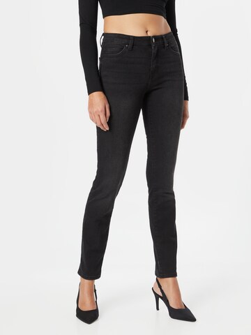 ESPRIT Slimfit Jeans i sort: forside