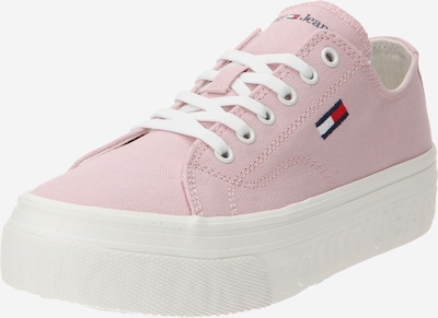 Tommy Jeans Sneaker low i navy / lyserød / rød / hvid, Produktvisning