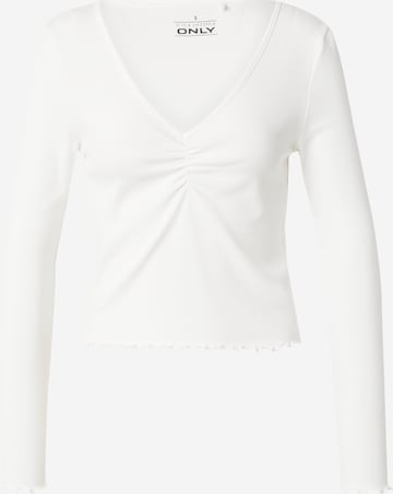 ONLY Shirt 'ONLBetty' in Weiß: Vorderseite