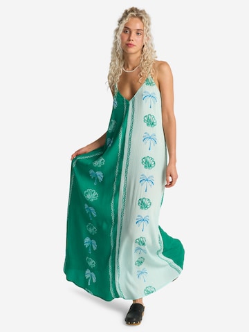 žalia BILLABONG Vasarinė suknelė: priekis