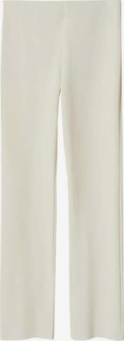 MANGO Broek 'Maggie' in Beige: voorkant