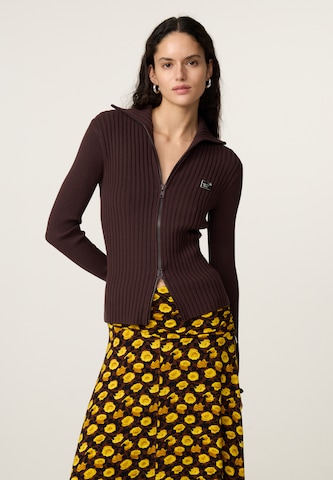 Fabienne Chapot Strickjacke in Braun: Vorderseite
