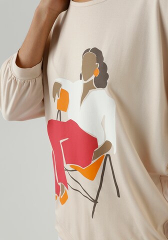 Aniston SELECTED Shirt in Beige