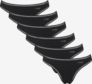 String SLOGGI en noir : devant