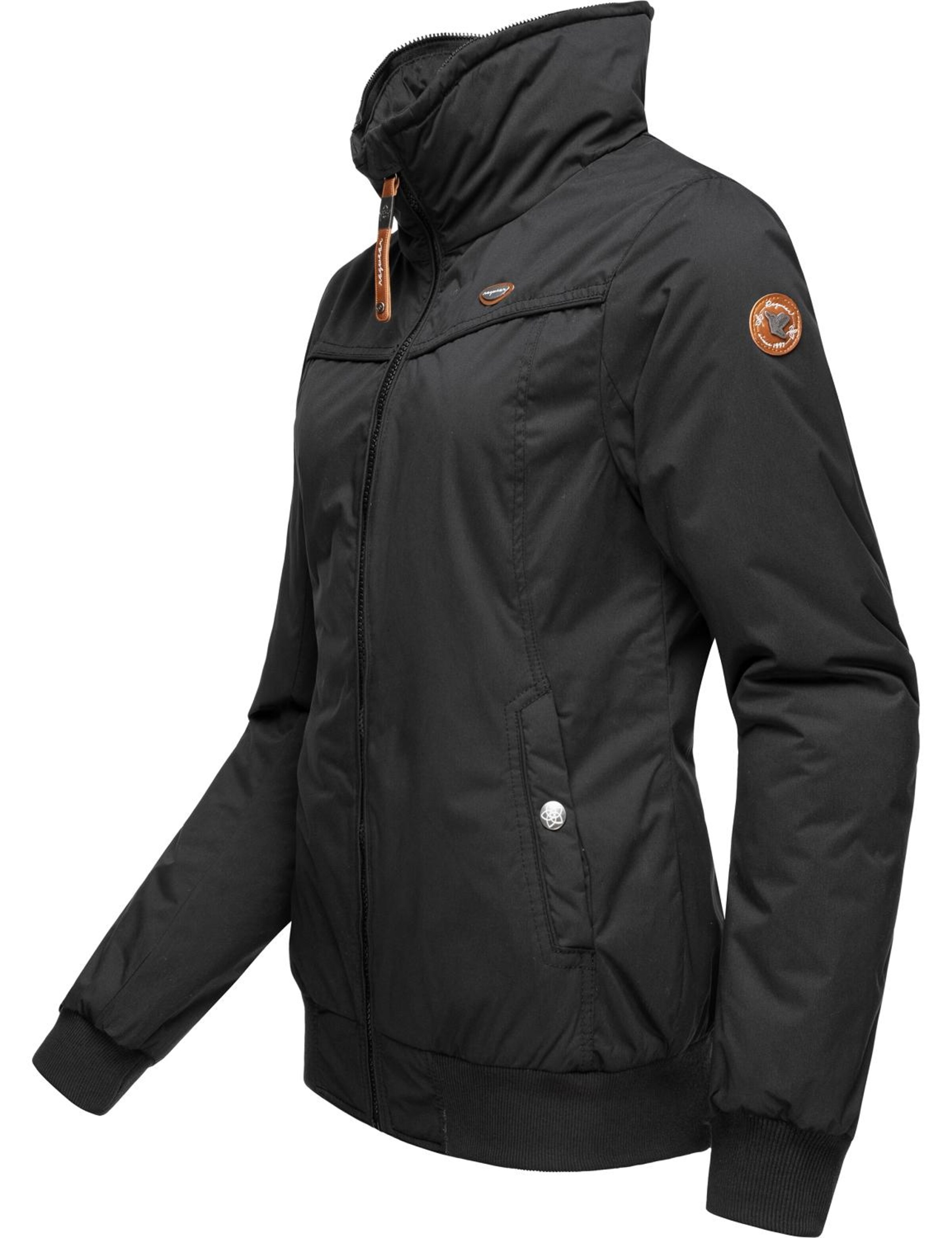 Ragwear Functionele jas 'Jotty' in Zwart