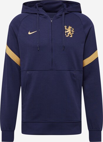 NIKE Sport sweatshirt 'FC Chelsea' i blå: framsida