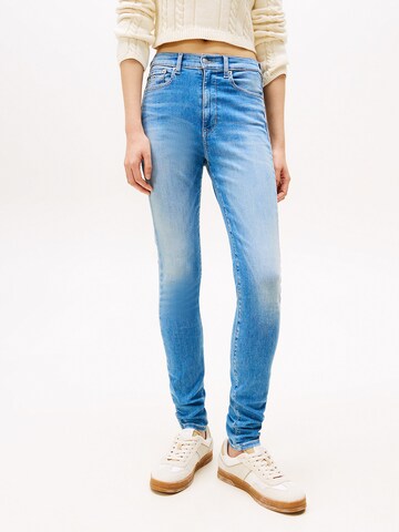 Skinny Jean 'Sylvia' Tommy Jeans en bleu : devant