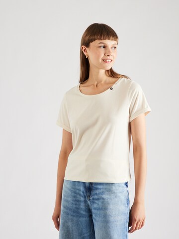 Ragwear T-Shirt in Beige: predná strana