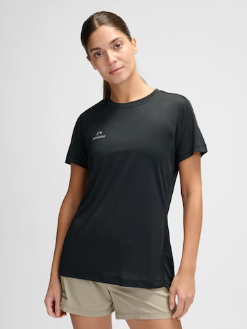 T-shirt fonctionnel 'BEAT' Newline en noir : devant