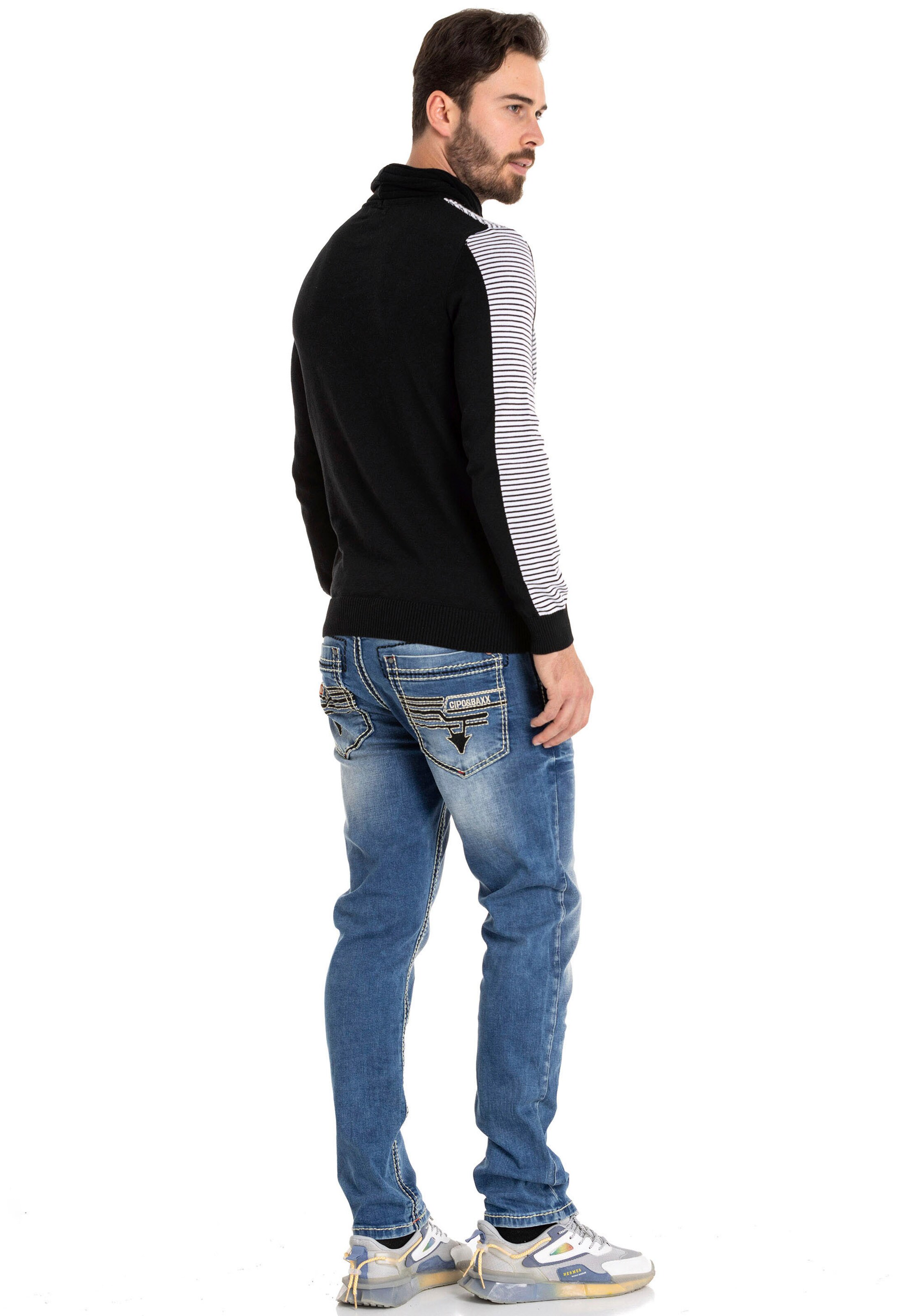 CIPO & BAXX Sweater in Black