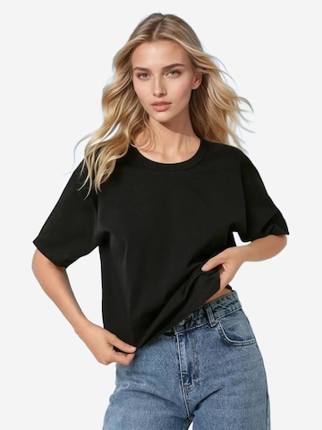 Hiccup T-Shirt in Schwarz: Vorderseite