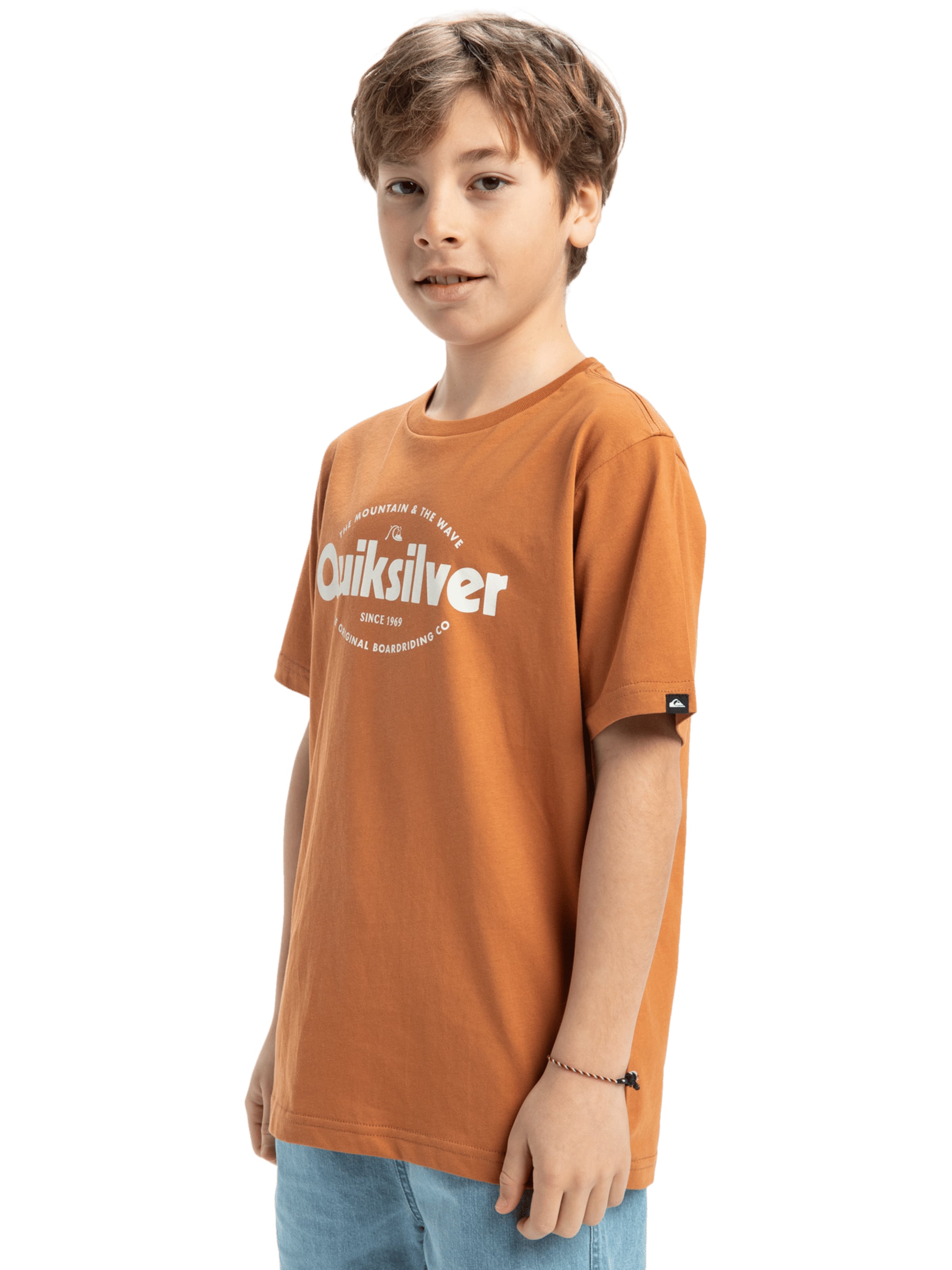 QUIKSILVER Shirt 'Ev Shape All Days' in Oranje
