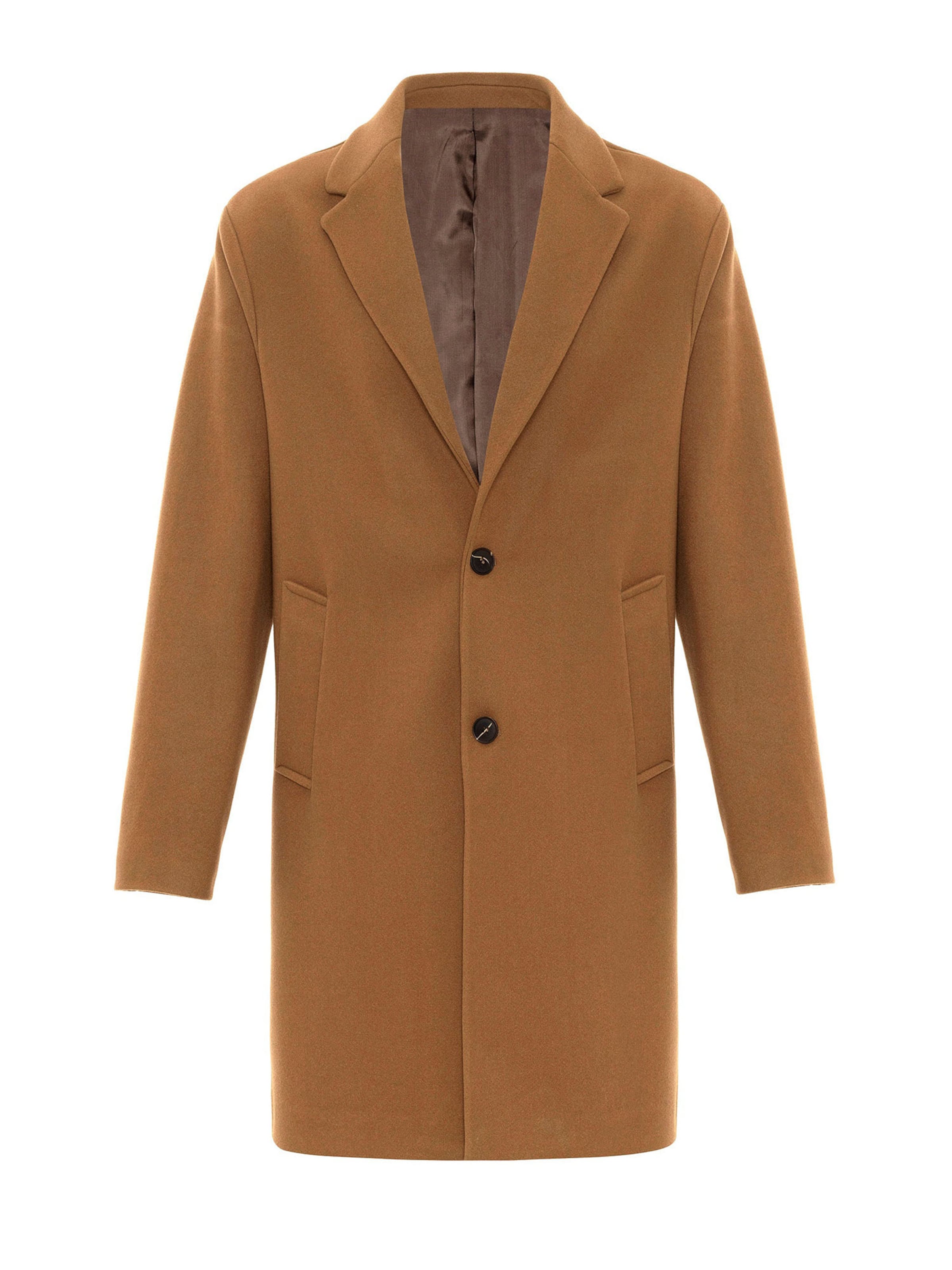 Antioch Övergångsrock i brun: framsida