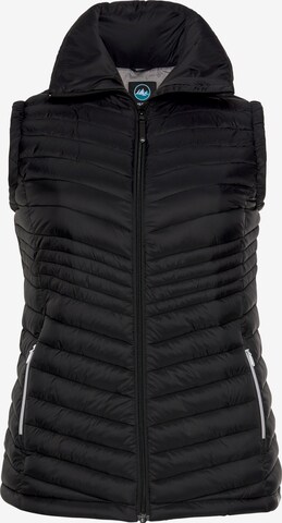 POLARINO Sports Vest in Black: front