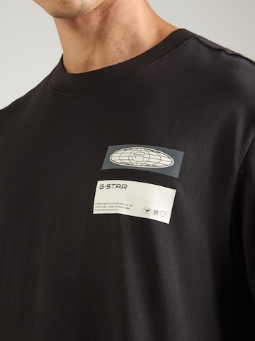 G-STAR Shirt 'Box Globe' in Black