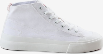 DIESEL - Sapatilhas baixas 'S-ATHOS MID' em branco: frente