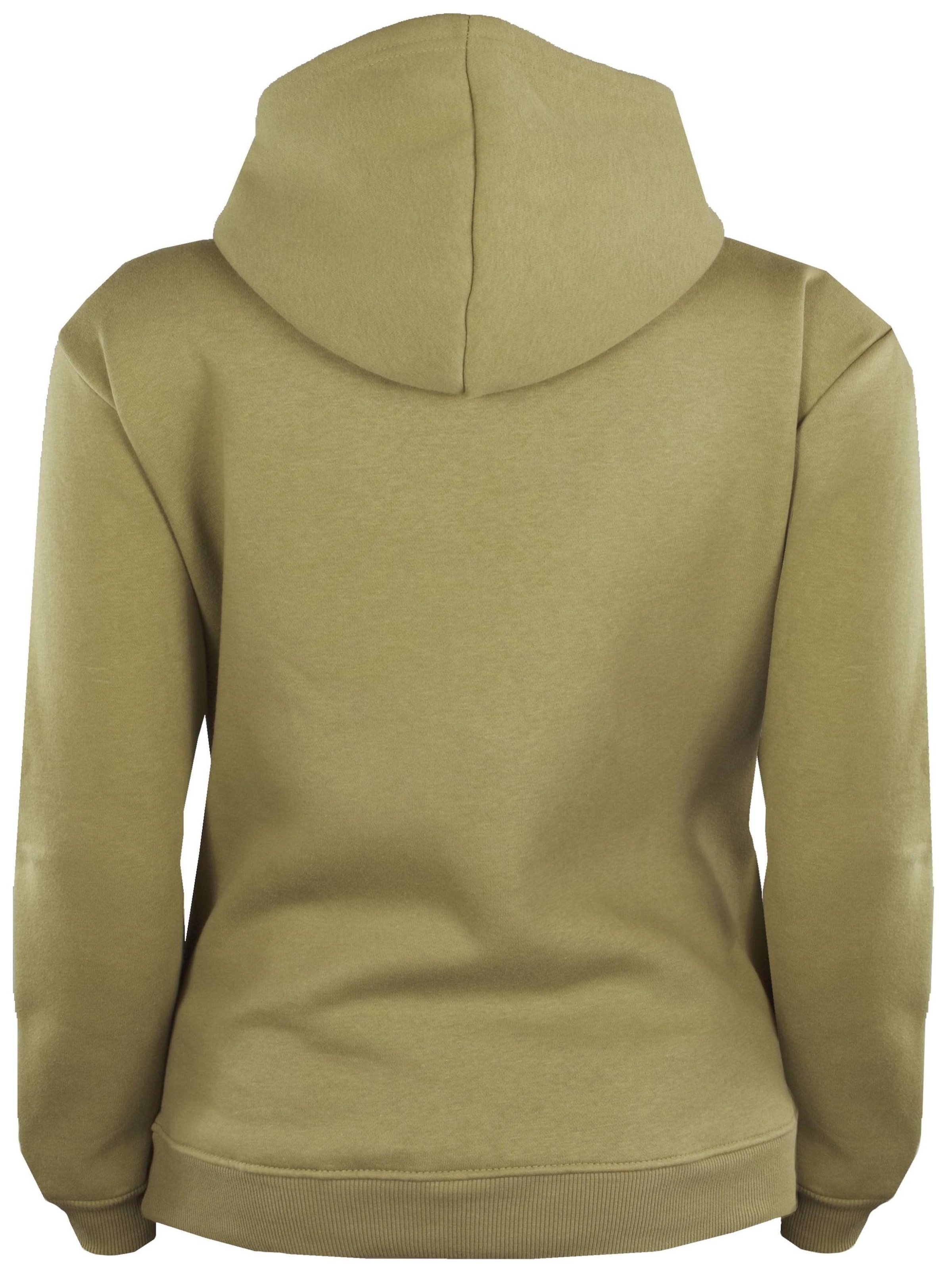 Guggen Mountain Sweatshirt 'Kapuzenpullover HW08 Fleece Hoodie' in Groen