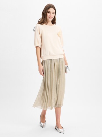 Cartoon Kleid ' ' in Beige