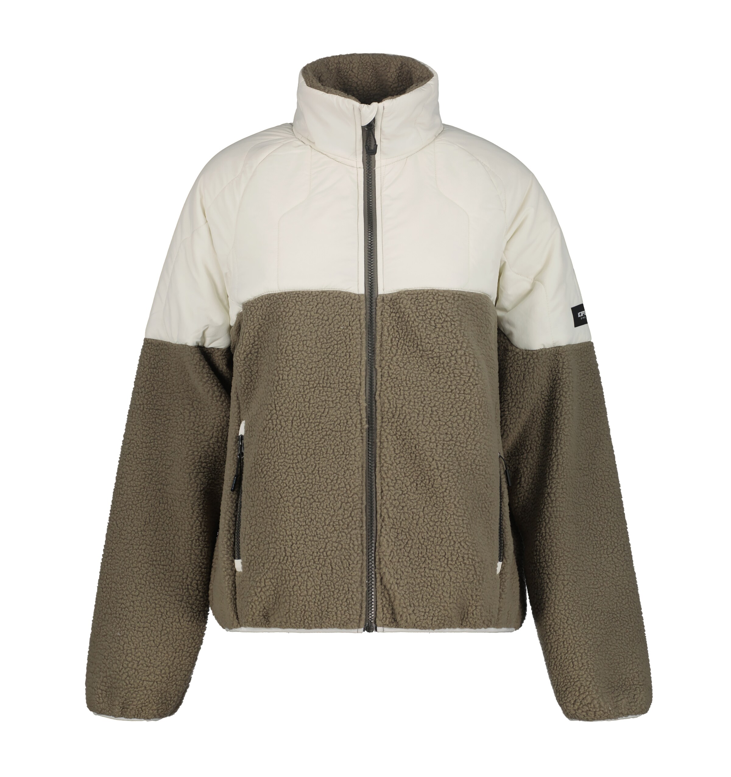 ICEPEAK Between-Season Jacket in Green: front
