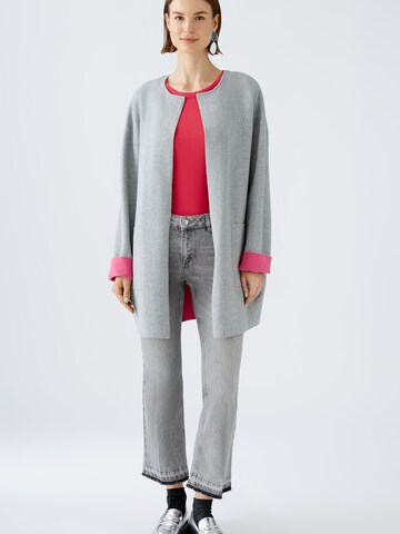 OUI Strickmantel in Grau