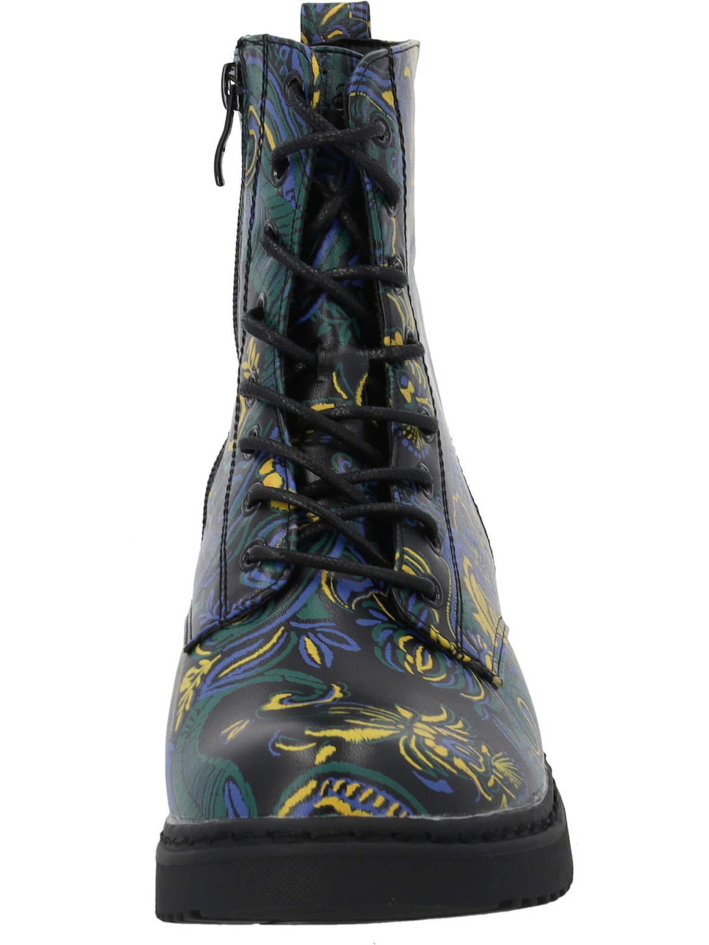 Palado by Sila Sahin Schnürstiefelette 'Djerba Fresco ' in Mischfarben