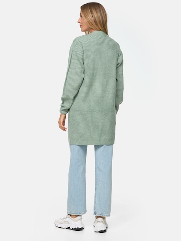 Threadbare Knit Cardigan 'Rozanna' in Green