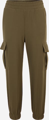 Only Petite Tapered Cargo Pants 'OLA' in Green: front