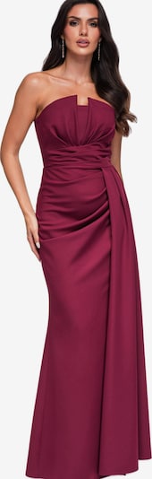Ombre Abendkleid in 34 in burgunder, Produktansicht