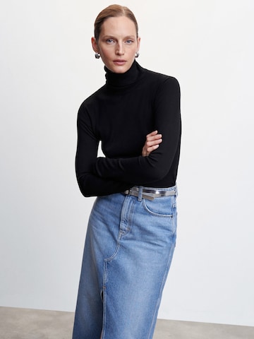 MANGO Sweater 'ALMAR' in Black: front