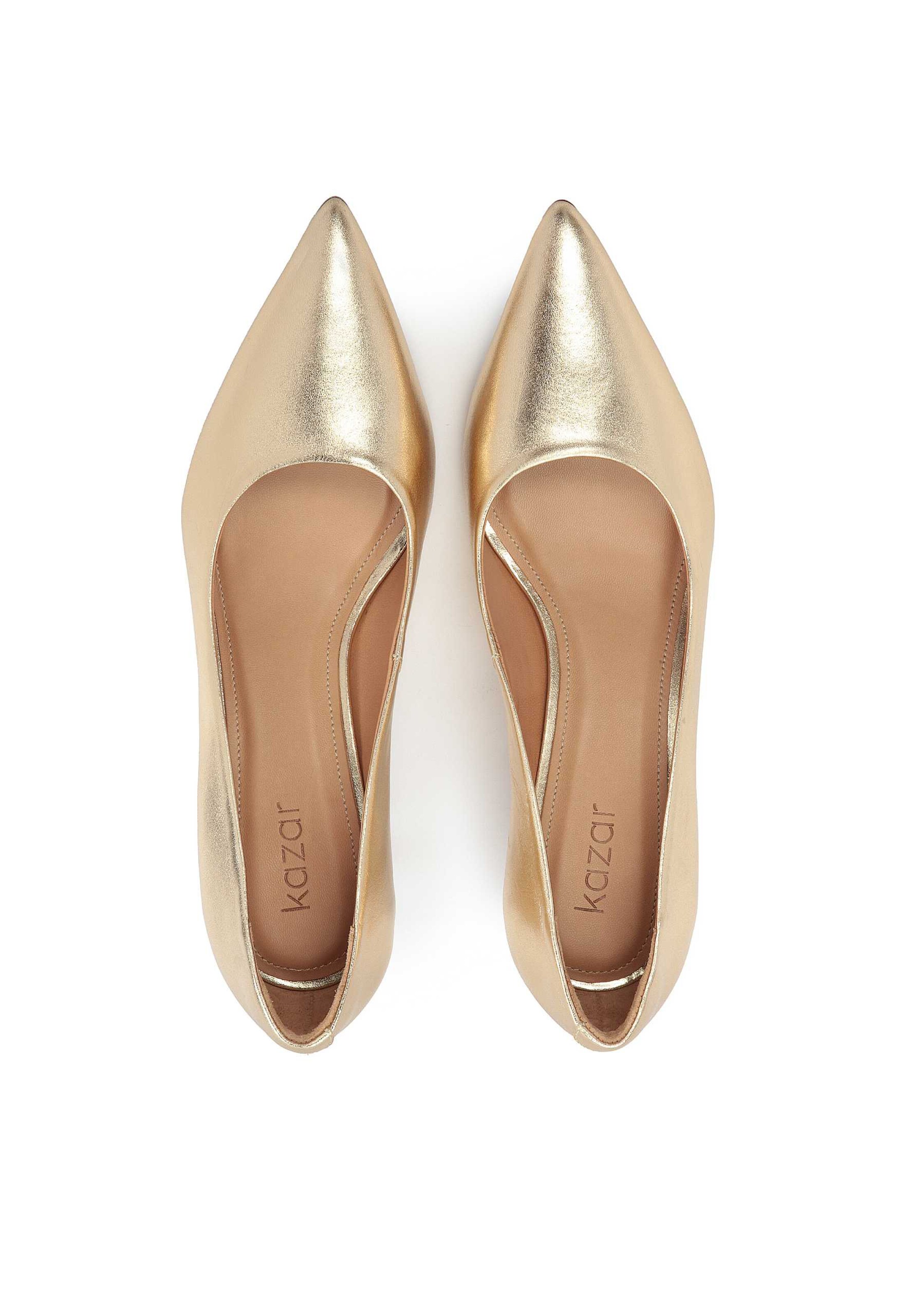 Kazar Pumps i guld