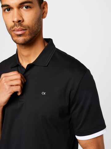 Calvin Klein Poloshirt in Schwarz